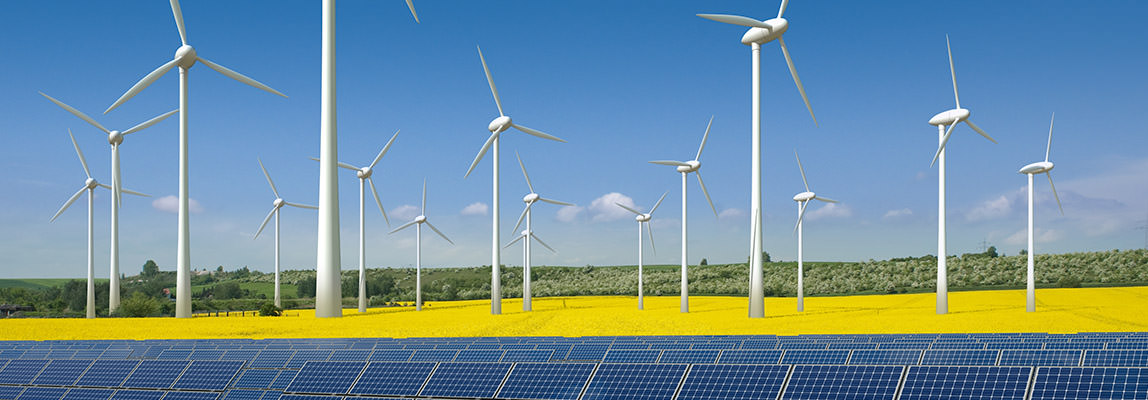 Banner Renewable energy