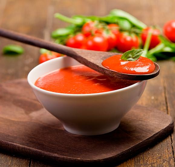 Elaboración de salsas de tomate