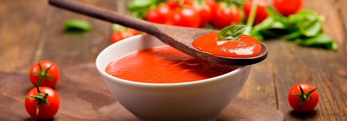 Elaboración de salsas de tomate